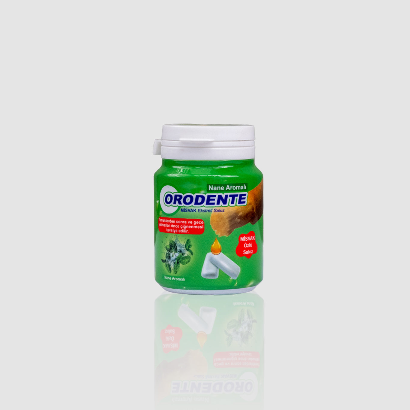 Orodente Nane Aromalı Misvak Özlü Sakız (5'li Paket)